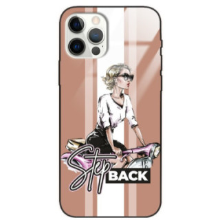 ETUI BLACK CASE GLASS NA TELEFON APPLE IPHONE 12 / 12 PRO...