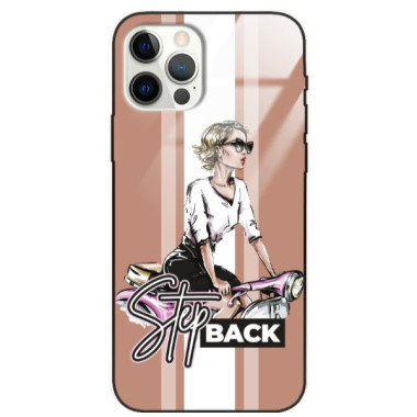 ETUI BLACK CASE GLASS NA TELEFON APPLE IPHONE 12 / 12 PRO ST_BAB-102