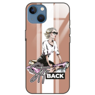 ETUI BLACK CASE GLASS NA TELEFON APPLE IPHONE 14 ST_BAB-102