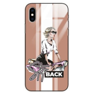 ETUI BLACK CASE GLASS NA TELEFON APPLE IPHONE X / XS...