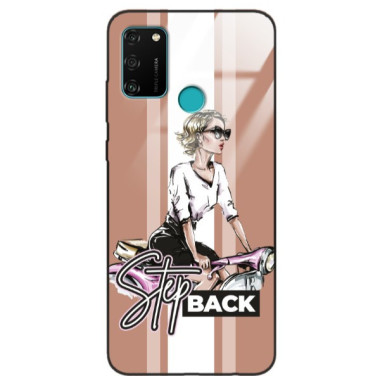 ETUI BLACK CASE GLASS NA TELEFON HUAWEI HONOR 9A / HONOR PLAY 9A ST_BAB-102