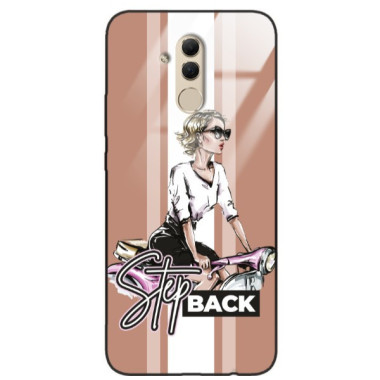 ETUI BLACK CASE GLASS NA TELEFON HUAWEI MATE 20 LITE ST_BAB-102