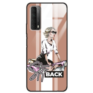 ETUI BLACK CASE GLASS NA TELEFON HUAWEI P SMART 2021 / Y7A ST_BAB-102