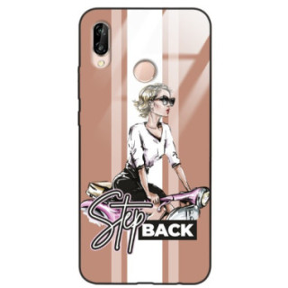 ETUI BLACK CASE GLASS NA TELEFON HUAWEI P20 LITE ST_BAB-102