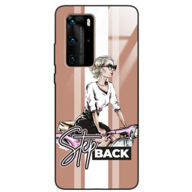 ETUI BLACK CASE GLASS NA TELEFON HUAWEI P40 PRO ST_BAB-102