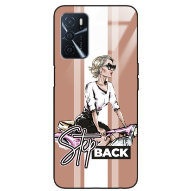 ETUI BLACK CASE GLASS NA TELEFON OPPO A16 / A16S / A54S ST_BAB-102