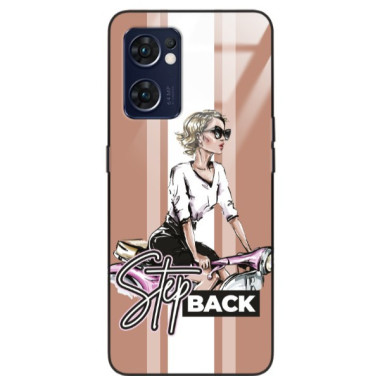 ETUI BLACK CASE GLASS NA TELEFON OPPO RENO 7 5G / FIND X5 LITE ST_BAB-102