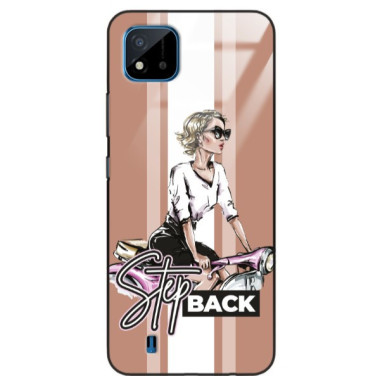 ETUI BLACK CASE GLASS NA TELEFON REALME C11 2021 / C20 ST_BAB-102