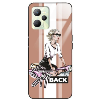 ETUI BLACK CASE GLASS NA TELEFON REALME C35 ST_BAB-102