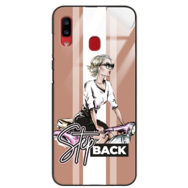 ETUI BLACK CASE GLASS NA TELEFON SAMSUNG GALAXY A20 / A30 ST_BAB-102