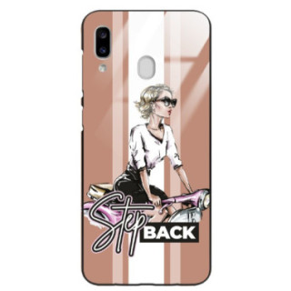 ETUI BLACK CASE GLASS NA TELEFON SAMSUNG GALAXY A20E ST_BAB-102