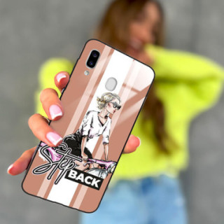 ETUI BLACK CASE GLASS NA TELEFON SAMSUNG GALAXY A20E ST_BAB-102