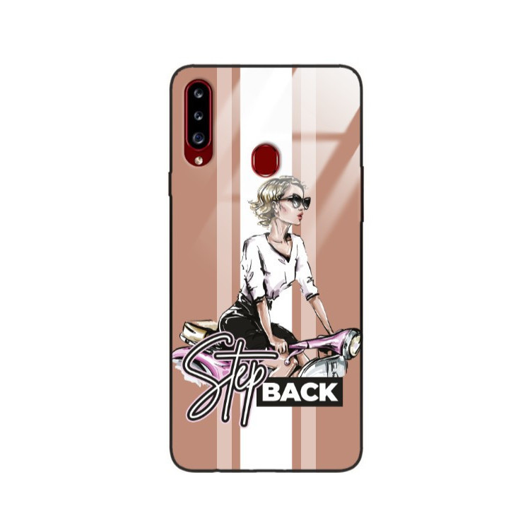 ETUI BLACK CASE GLASS NA TELEFON SAMSUNG GALAXY A20S ST_BAB-102
