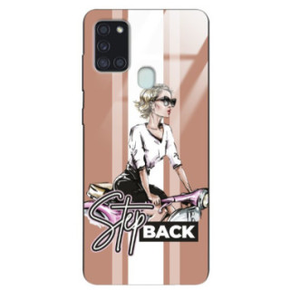 ETUI BLACK CASE GLASS NA TELEFON SAMSUNG GALAXY A21S ST_BAB-102