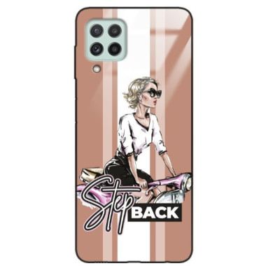 ETUI BLACK CASE GLASS NA TELEFON SAMSUNG GALAXY A22 4G / M22 4G ST_BAB-102