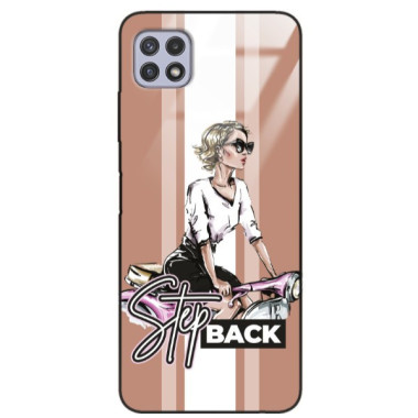 ETUI BLACK CASE GLASS NA TELEFON SAMSUNG GALAXY A22 5G ST_BAB-102