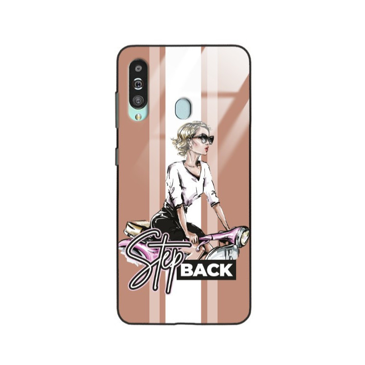 ETUI BLACK CASE GLASS NA TELEFON SAMSUNG GALAXY A60 ST_BAB-102