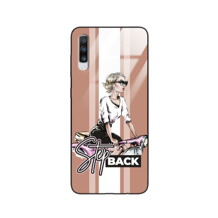 ETUI BLACK CASE GLASS NA TELEFON SAMSUNG GALAXY A70 / A70S ST_BAB-102