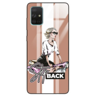 ETUI BLACK CASE GLASS NA TELEFON SAMSUNG GALAXY A71 ST_BAB-102