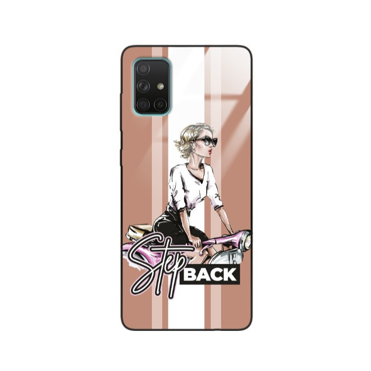 ETUI BLACK CASE GLASS NA TELEFON SAMSUNG GALAXY A71 ST_BAB-102