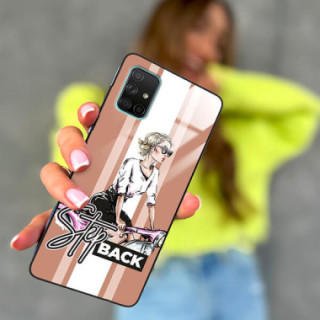 ETUI BLACK CASE GLASS NA TELEFON SAMSUNG GALAXY A71 ST_BAB-102
