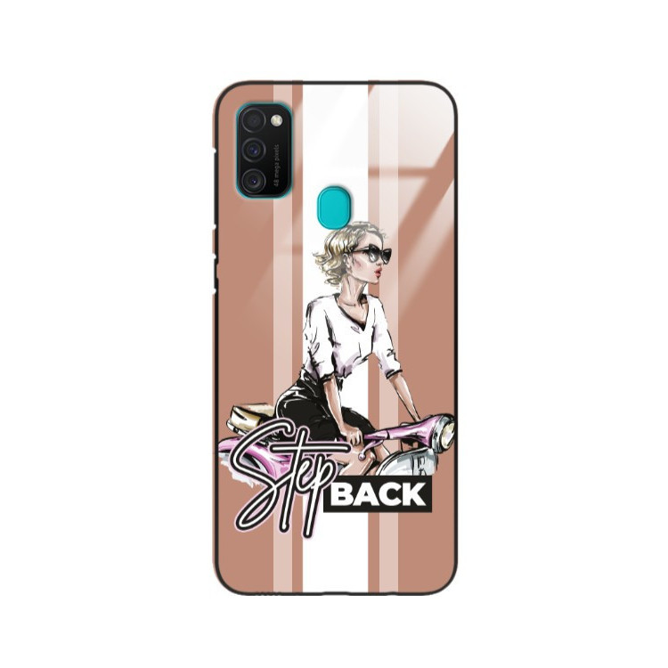 ETUI BLACK CASE GLASS NA TELEFON SAMSUNG GALAXY M30S / M21 ST_BAB-102