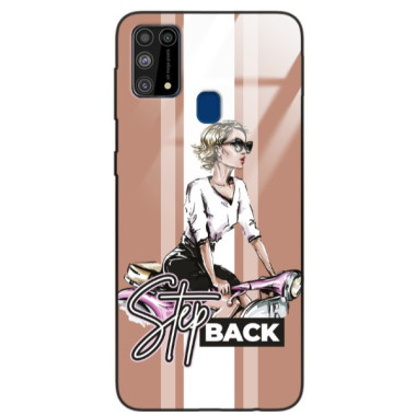 ETUI BLACK CASE GLASS NA TELEFON SAMSUNG GALAXY M31 ST_BAB-102