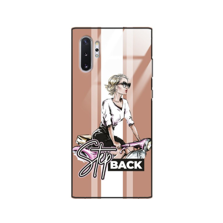 ETUI BLACK CASE GLASS NA TELEFON SAMSUNG GALAXY NOTE 10 PLUS ST_BAB-102