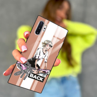 ETUI BLACK CASE GLASS NA TELEFON SAMSUNG GALAXY NOTE 10 PLUS ST_BAB-102