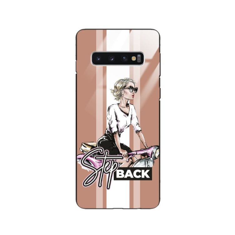 ETUI BLACK CASE GLASS NA TELEFON SAMSUNG GALAXY S10 ST_BAB-102