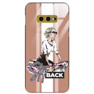 ETUI BLACK CASE GLASS NA TELEFON SAMSUNG GALAXY S10E ST_BAB-102