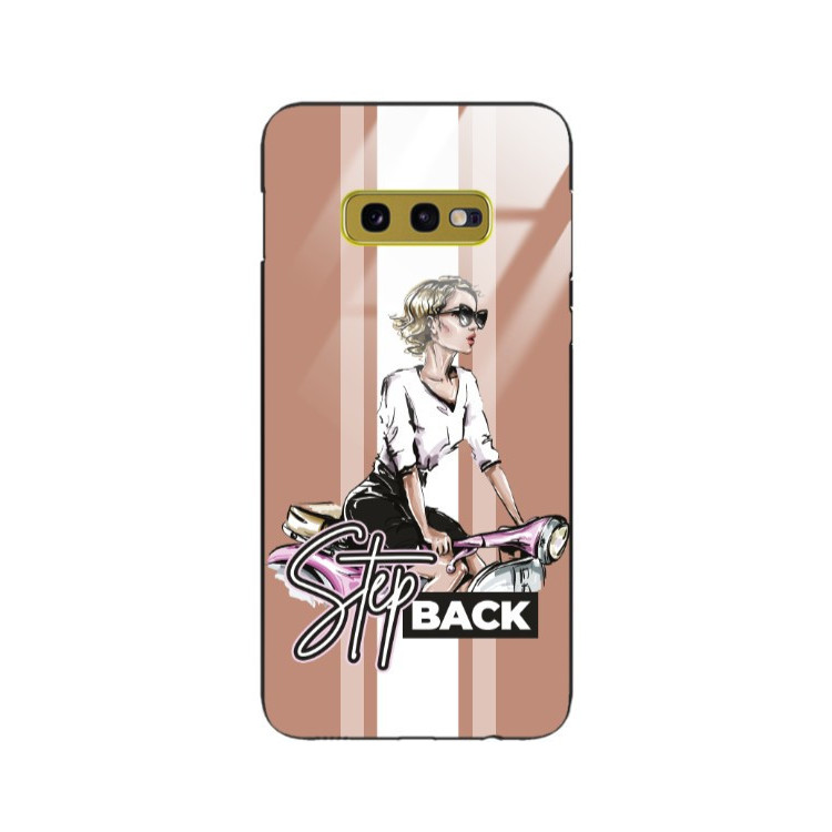 ETUI BLACK CASE GLASS NA TELEFON SAMSUNG GALAXY S10E ST_BAB-102