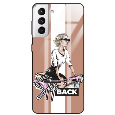 ETUI BLACK CASE GLASS NA TELEFON SAMSUNG GALAXY S21 PLUS / S30 PLUS ST_BAB-102