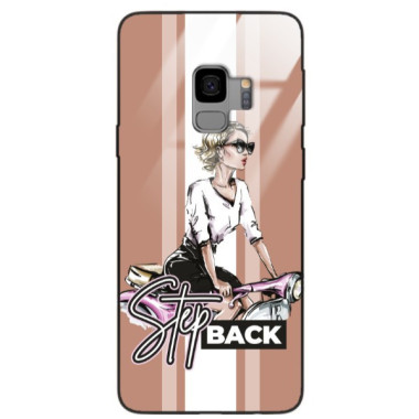 ETUI BLACK CASE GLASS NA TELEFON SAMSUNG GALAXY S9 ST_BAB-102