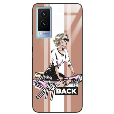 ETUI BLACK CASE GLASS NA TELEFON VIVO V21E 5G / Y71T ST_BAB-102