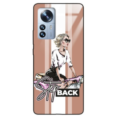 ETUI BLACK CASE GLASS NA TELEFON XIAOMI 12 PRO ST_BAB-102