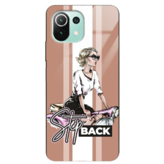 ETUI BLACK CASE GLASS NA TELEFON XIAOMI MI 11 LITE 4G / 5G / 5G NE ST_BAB-102