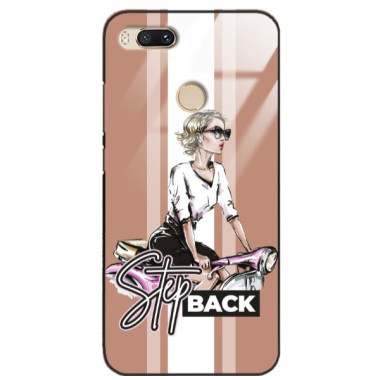 ETUI BLACK CASE GLASS NA TELEFON XIAOMI MI A1 ST_BAB-102