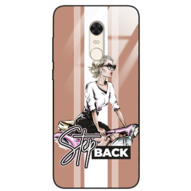 ETUI BLACK CASE GLASS NA TELEFON XIAOMI REDMI 5 ST_BAB-102