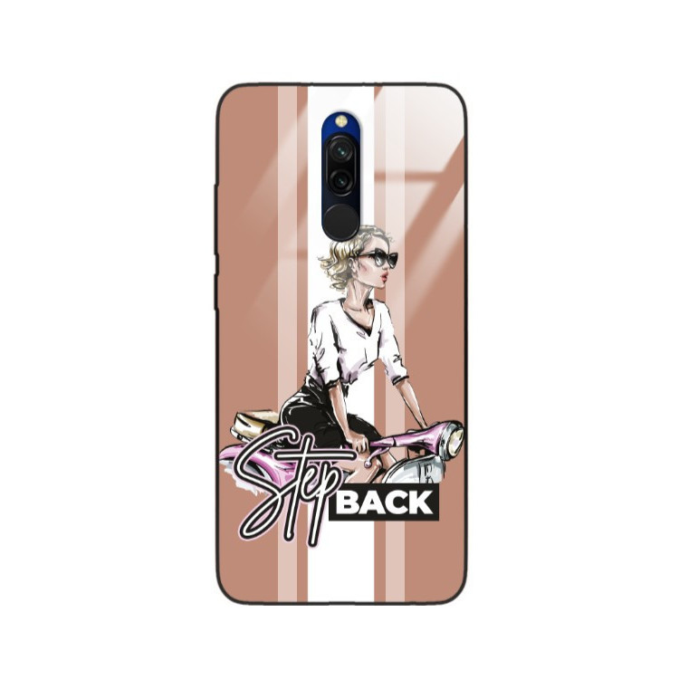 ETUI BLACK CASE GLASS NA TELEFON XIAOMI REDMI 8 ST_BAB-102