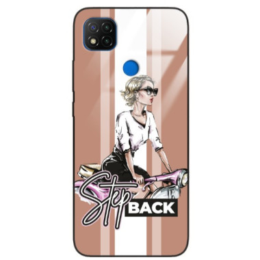 ETUI BLACK CASE GLASS NA TELEFON XIAOMI REDMI 9C ST_BAB-102