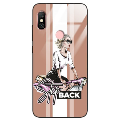 ETUI BLACK CASE GLASS NA TELEFON XIAOMI REDMI NOTE 6 / 6 PRO  ST_BAB-102