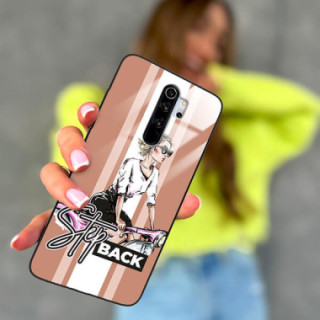 ETUI BLACK CASE GLASS NA TELEFON XIAOMI REDMI NOTE 8 PRO ST_BAB-102