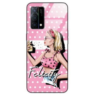 ETUI BLACK CASE GLASS NA TELEFON OPPO K9 ST_BAB-103