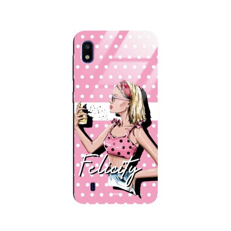 ETUI BLACK CASE GLASS NA TELEFON SAMSUNG GALAXY A10 ST_BAB-103