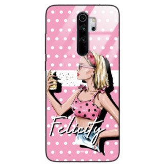 ETUI BLACK CASE GLASS NA TELEFON XIAOMI REDMI NOTE 8 PRO ST_BAB-103