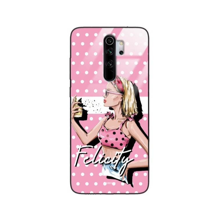ETUI BLACK CASE GLASS NA TELEFON XIAOMI REDMI NOTE 8 PRO ST_BAB-103