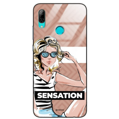 ETUI BLACK CASE GLASS NA TELEFON HUAWEI Y7 2019 ST_BAB-104