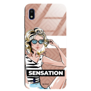 ETUI BLACK CASE GLASS NA TELEFON SAMSUNG GALAXY A10 ST_BAB-104