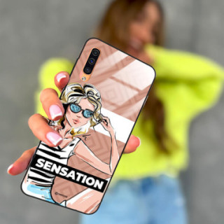 ETUI BLACK CASE GLASS NA TELEFON SAMSUNG GALAXY A50 / A30S / A50S ST_BAB-104
